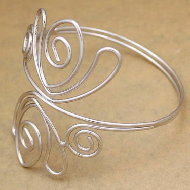 Cleopatra Swirl Snake Arm Cuff Armlet